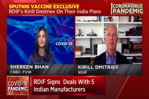 Sputnik Vaccine Deliveries To India Expected To Start In April Rdif Ceo Kirill Dmitriev Russian Direct Investment Fund
